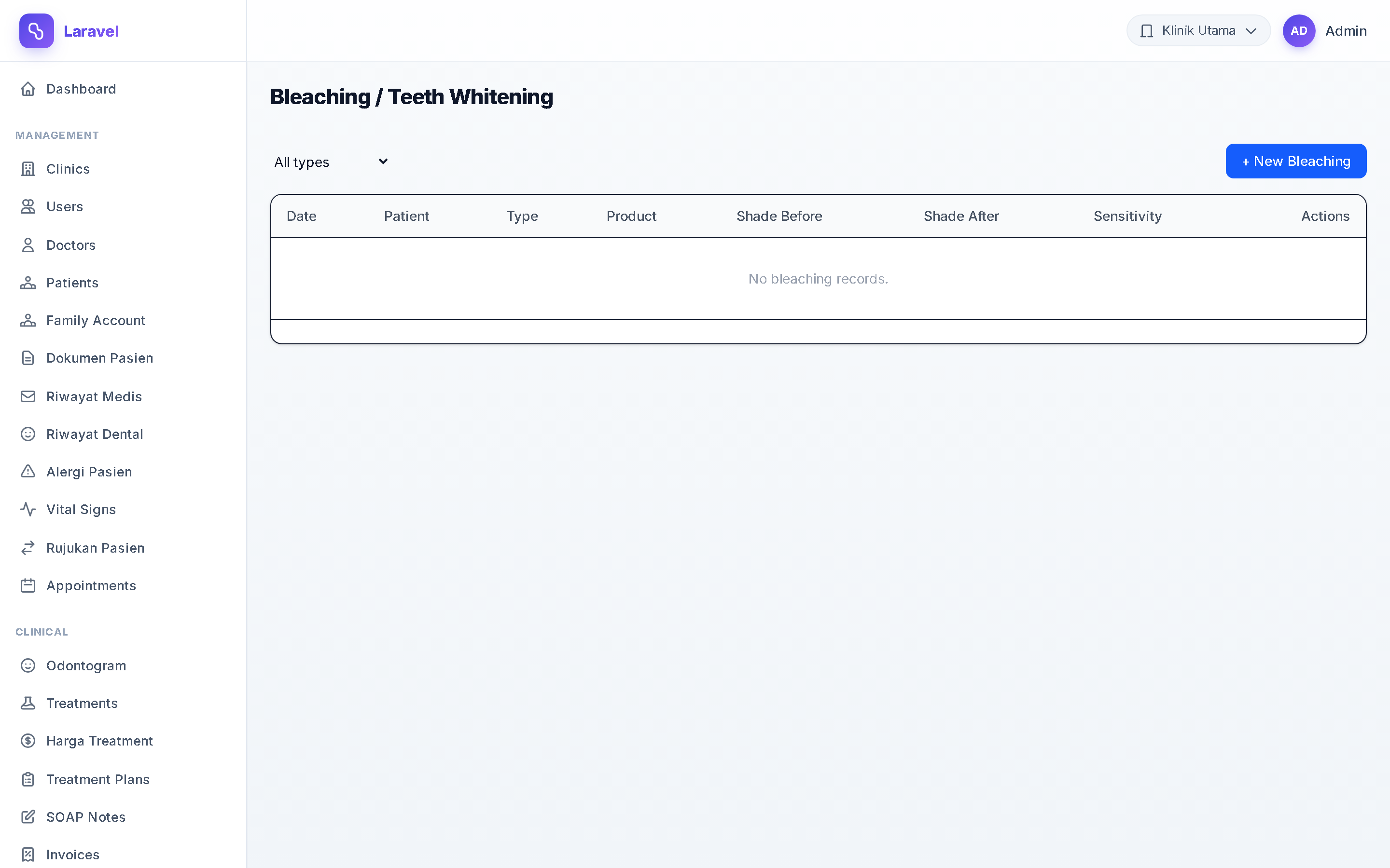 Screenshot Bleaching Tracking